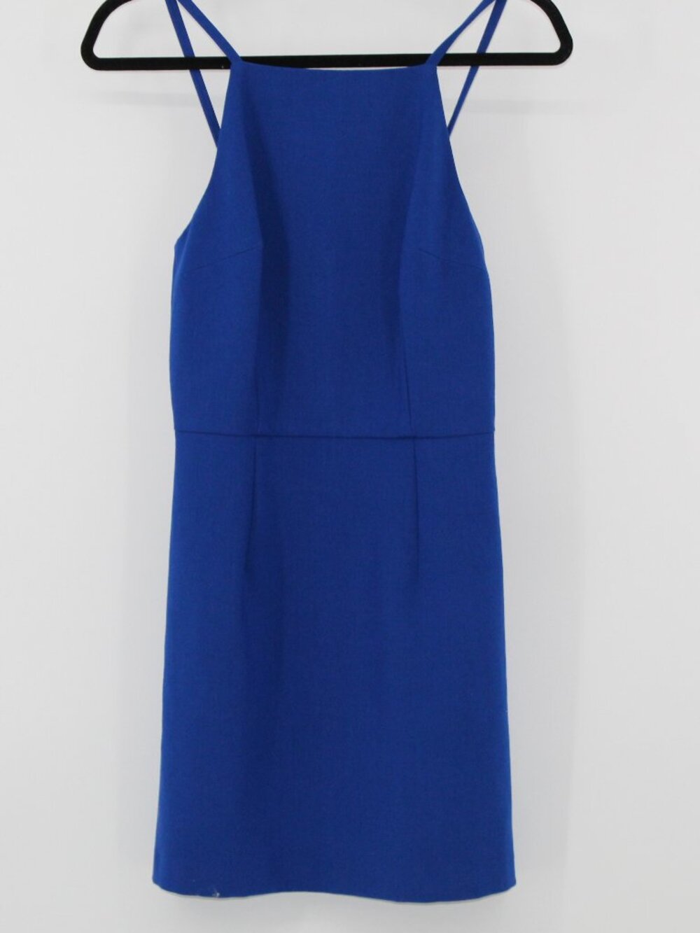 FRENCH CONNECTOIN Little Blue Dress Spagetti Strap Elegant Formal Royal Blue EXC